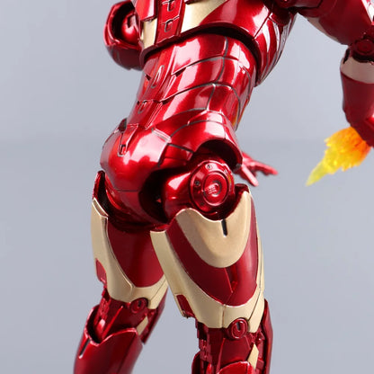 ZD Toys 7" Iron Man Action Figures – Joint Movable MK1 to MK50 Movie Collectible Dolls