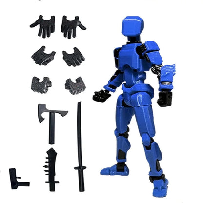 Titan 13 Action Figures – 3D Printed Multi-Jointed Movable Lucky 13 & Nova 13 Collectibles