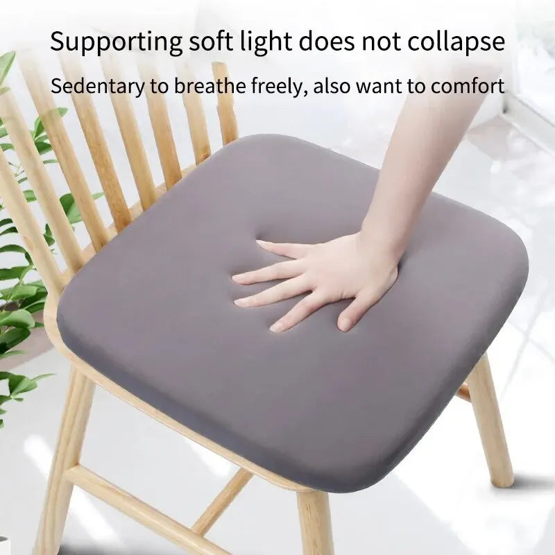 Ergonomic Memory Foam Seat Cushion – Hemorrhoid Relief & Support for Office, Students & Prolonged Sitting