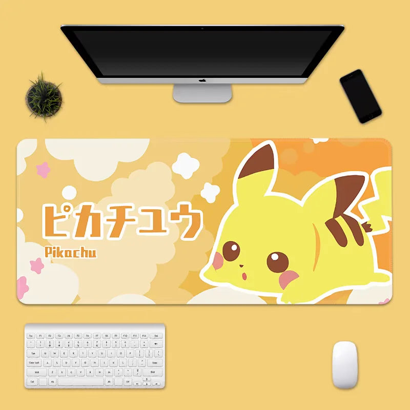 Cute Pokémon Anime Mouse Pad – Kawaii Gaming Mousepad for Laptop & Computer, Office Accessories Mouse Mat