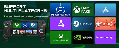 BEBONCOOL MC100 Telescopic Gamepad | Wireless Bluetooth Phone Controller for iOS & Android PUBG COD