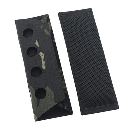 Laser-Cut Tactical Vest Shoulder Pads – Composite FCSK FCPC LV119 Plate Carrier Pads for Airsoft
