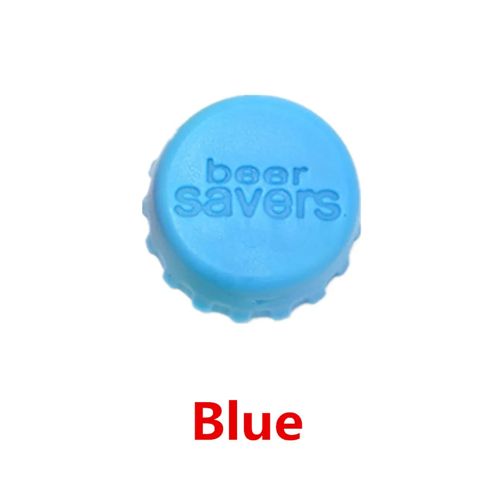 6/12/24/30pcs Reusable Silicone Bottle Caps - Fresh-Keeping Sealed Stopper for Beer, Vinegar, & Soy Sauce Bottles