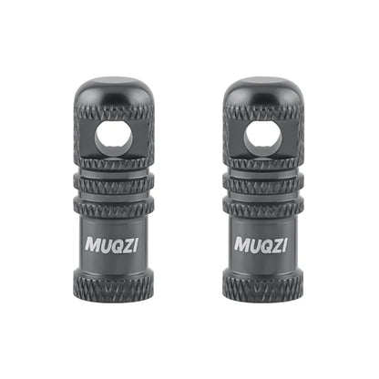 MUQZI 2/4PCS Presta Valve Caps with Core Remover — MTB Tubeless Tire Valve Stem Accessories