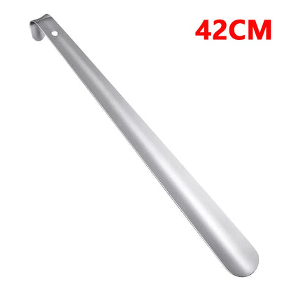 Professional 42/52cm Stainless Steel Shoehorn – Easy-Handle Metal Shoe Extractor and Lazy Shoe Helper Accessory