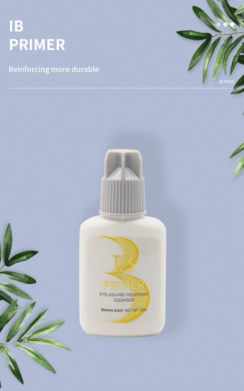 IB Super Bonder 15ml Clear Glue — Original Eyelash Extension Adhesive & Fixing Agent for False Lashes Makeup Tools