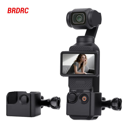 ABS Frame Adapter Mount for DJI OSMO Pocket 3 – Tripod Expansion for Backpack Clip, Bike Holder & Gimbal