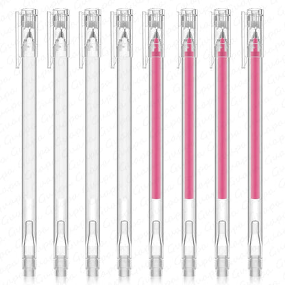 2PCS Eyebrow Marker Pen Set - Microblading Scribe Tools for Permanent Makeup, Tattoo Mapping & Beauty Preparation