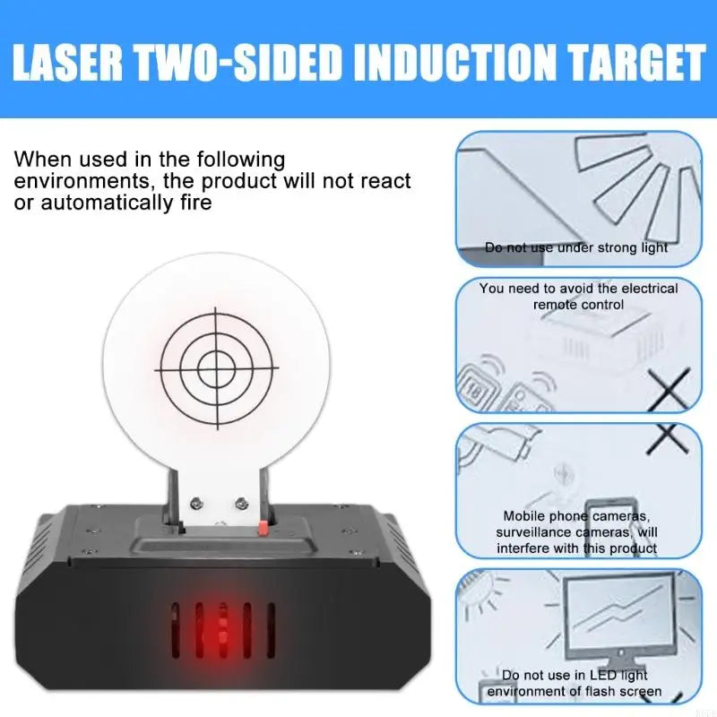 R6FE Dry Fire Laser Shooting Target — Accuracy & Speed Trainer with Real-Time Feedback and Multiple Precision Modes