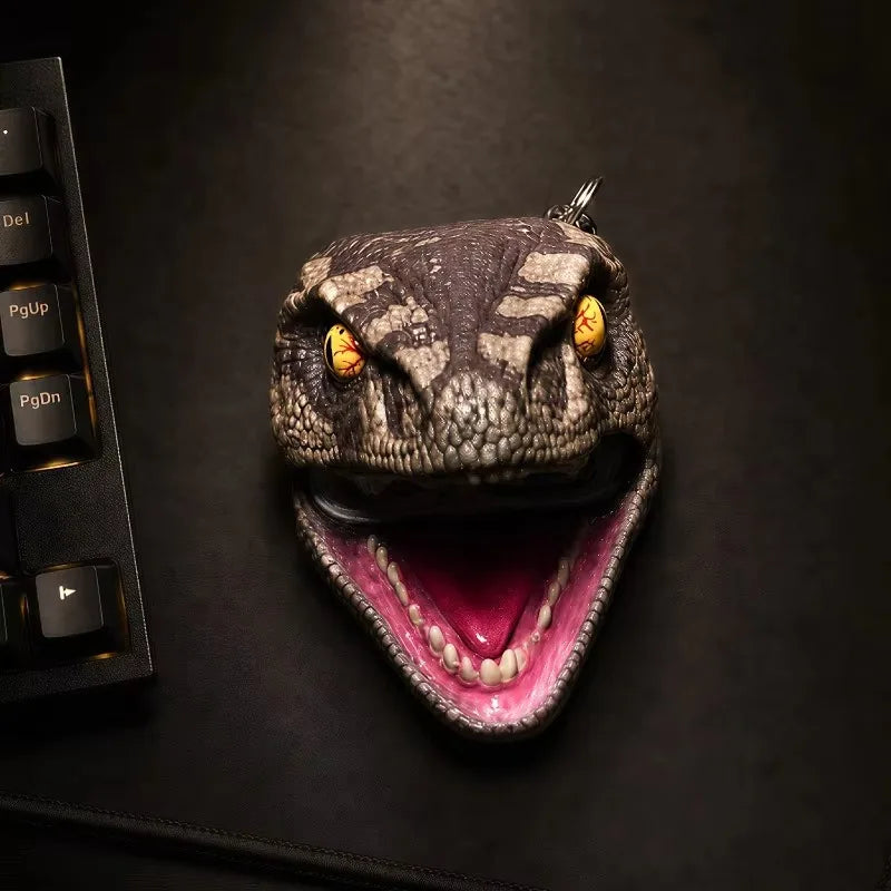 T-Rex Dinosaur Silicone Case for AirPods - Funny Abstract Design, Shockproof Full Cover for AirPods 1/2/3/4 & Pro