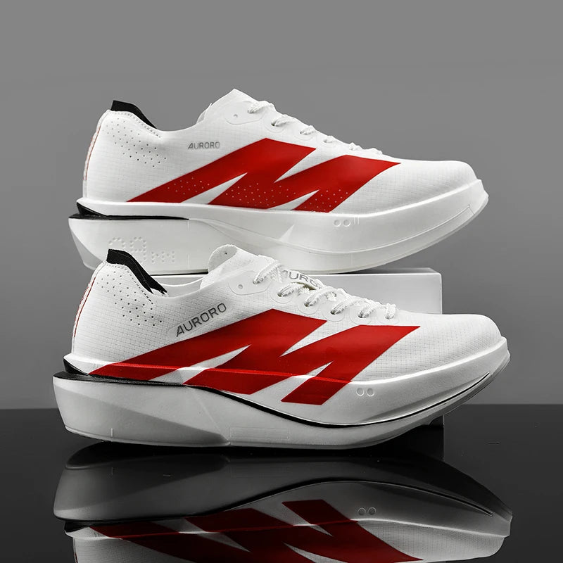 Men's & Women's Carbon Plate Running Shoes - Lightweight Marathon Training & Race Sneakers