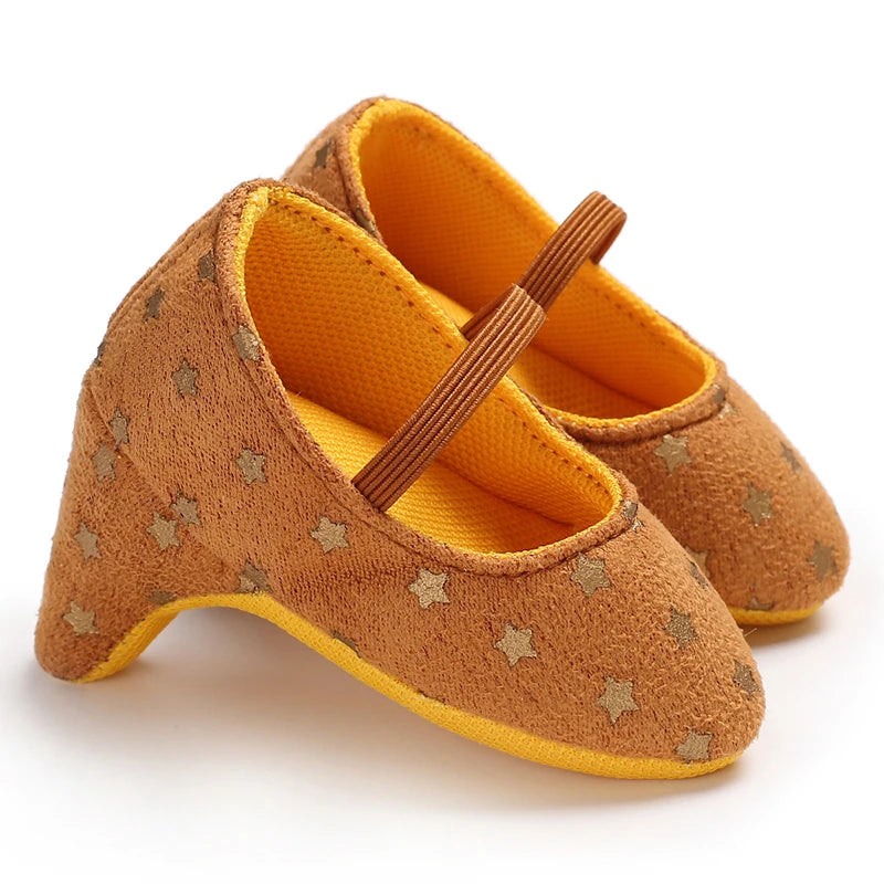 Infant Pre-Walker Princess Shoes - Baby Girls Bow Party Walking Footwear
