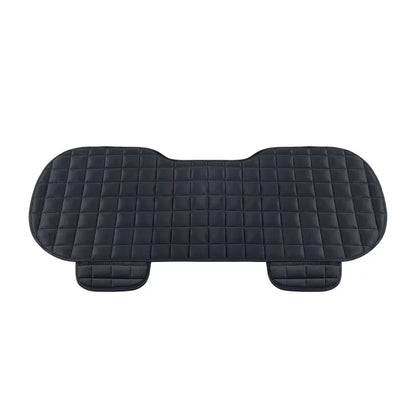 Universal Winter Car Seat Cover Set – Front & Rear Flocking Cloth Anti-Slip Warm Cushion Mat for Car, SUV, Van & Truck Interior Protection