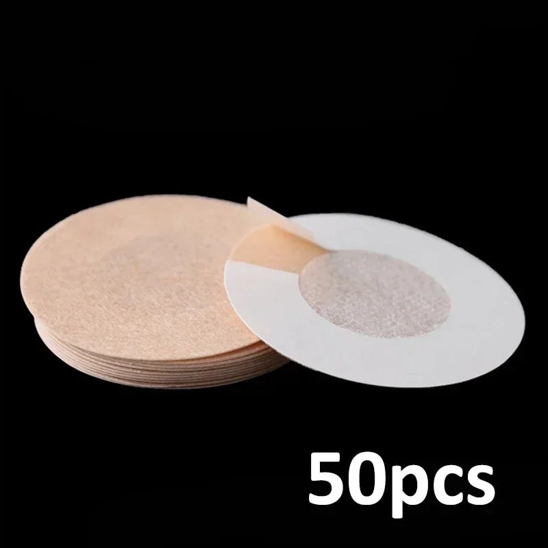 Invisible Nipple Cover Stickers - Self-Adhesive Breast Lift Tape and Disposable Bra Pasties for Women