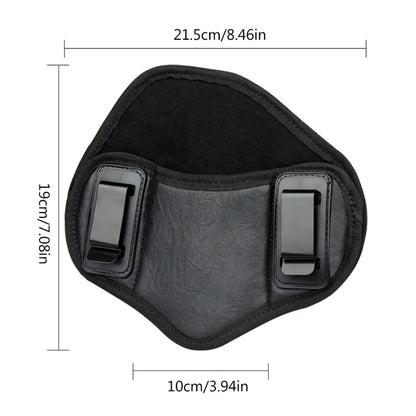 Tactical Hunting Gun Holster – PU Leather Concealed Pouch for Glock 17/19/23/32, Sig Sauer, Beretta, Kahr, Bersa Thunder