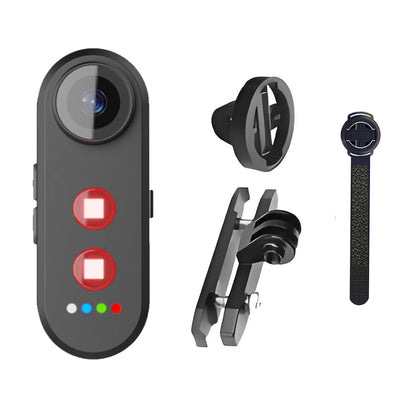Bike Camera with Tail Light - 150° Wide-Angle Cycling Camera and Smart Rear Light for Road & Mountain Biking, Night Riding