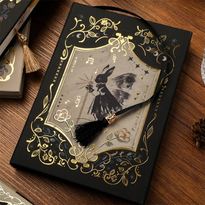 A5 Gothic Magnetic Buckle Notebook – Retro Art Creative Hand Ledger Journal Gift