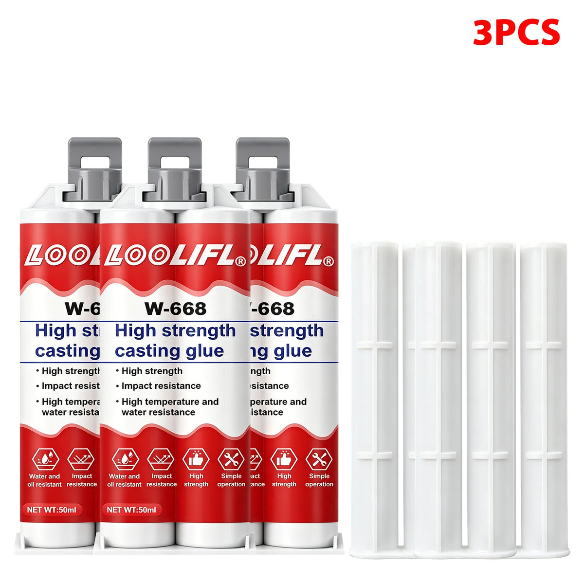 50ml Waterproof Epoxy Welding Adhesive – Strong Bonding Repair Filler for Metal, Plastic, Cement, and Multiple Materials