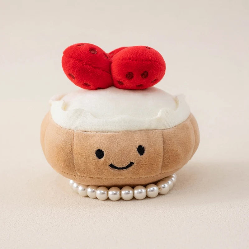Cartoon Cake Plush Toy - Colorful Birthday Cake, Wedding Cake, Cookie, and Dessert Stuffed Doll for Cute Home Decor and Gifts