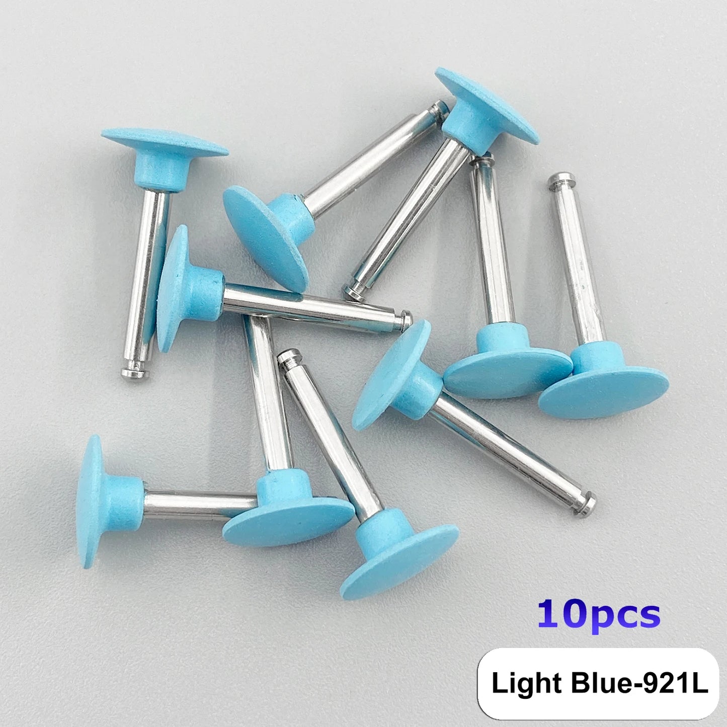 WELLCK Dental Silicone Grinding Heads – 12/10pcs Teeth Polisher for Low-Speed Dental Tools & Lab Use