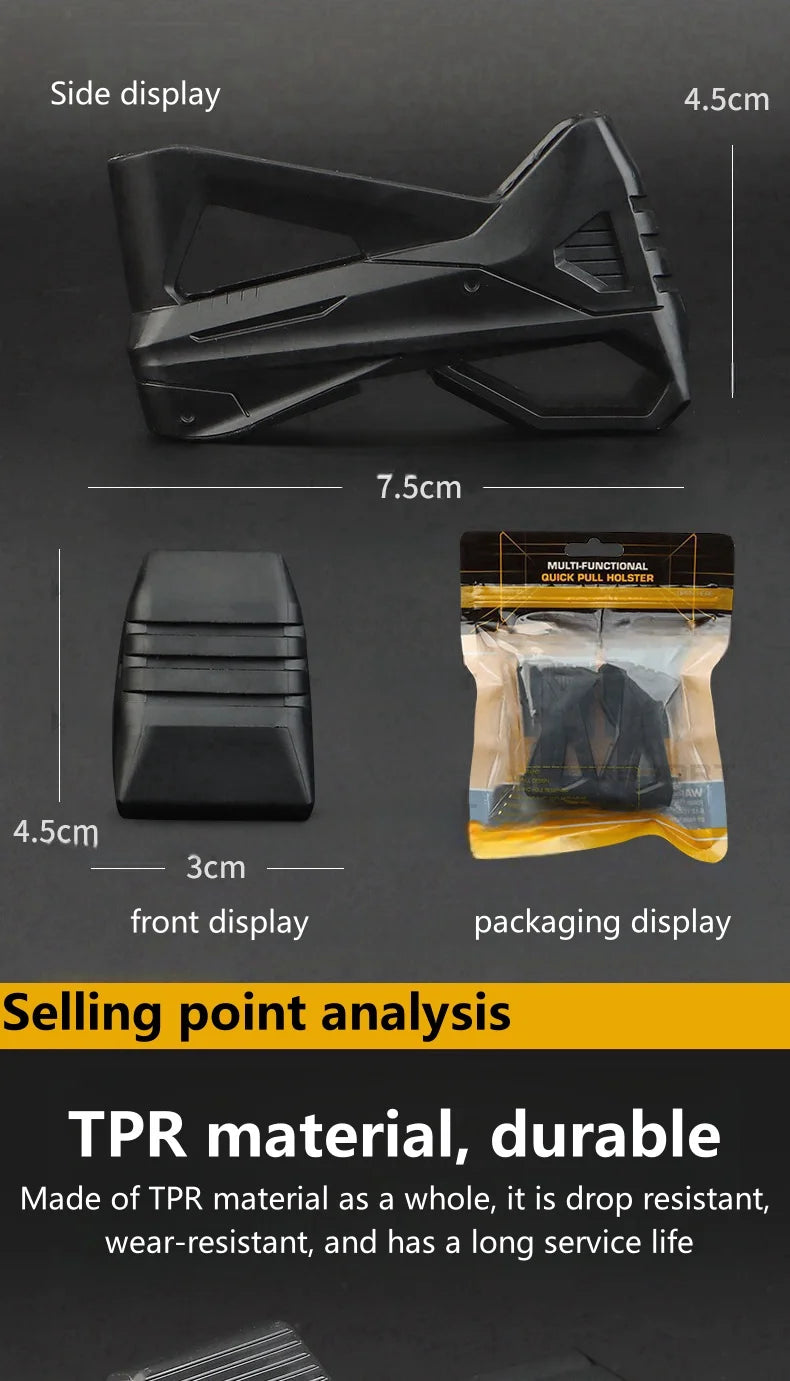Multi-Functional Quick Pull Rubber Cover — Fixed Accessories for Camping, Outdoor & CS Equipment