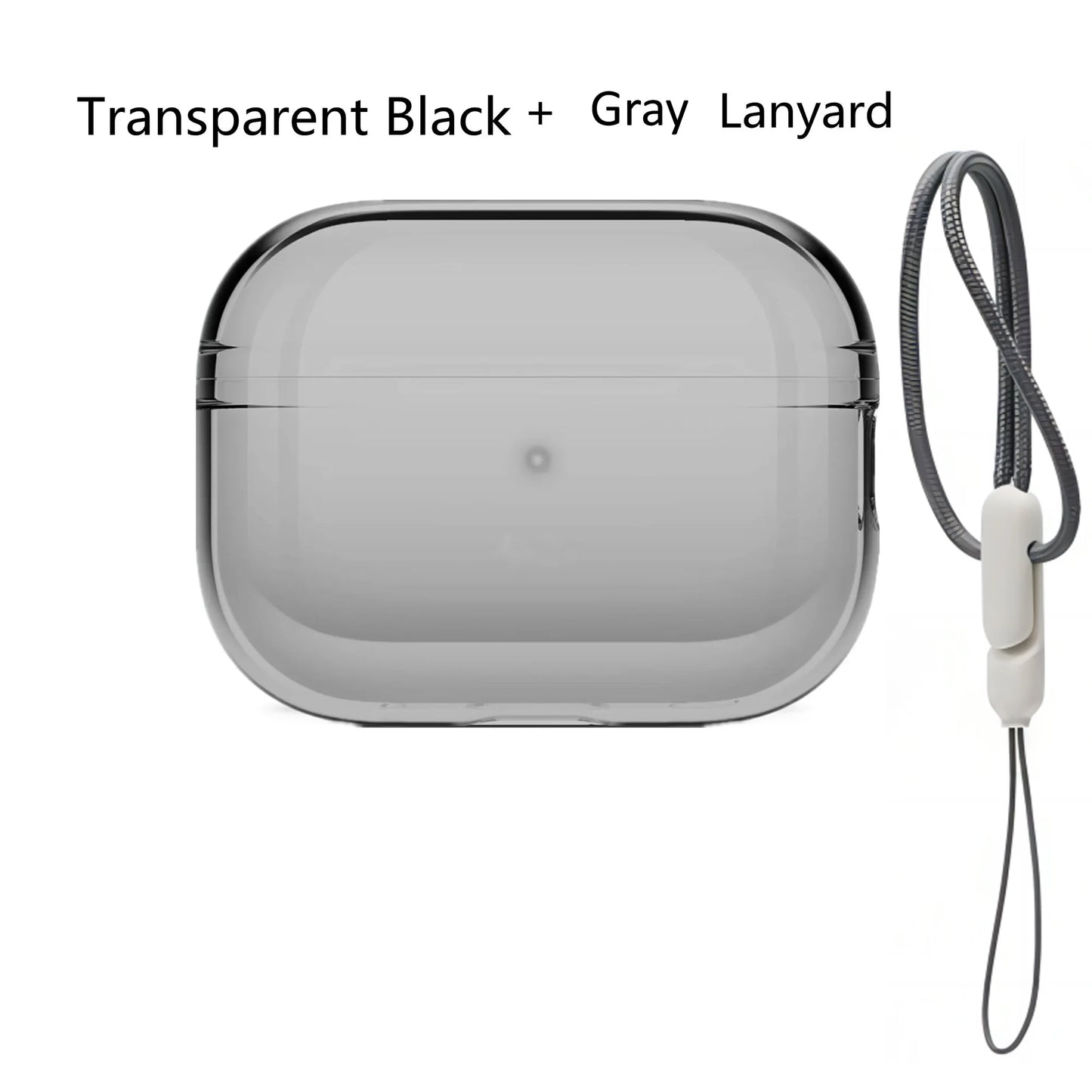 Transparent TPU Protective Case for AirPods Pro 2 — Soft Shockproof Skin Cover for AirPods Pro2 Earbuds