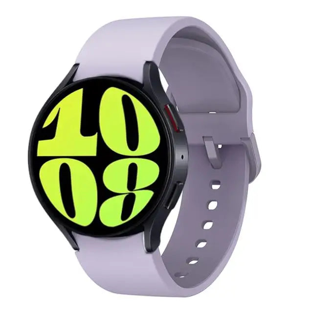 Samsung Galaxy Watch Silicone Sport Band - Replacement Strap for Galaxy Watch 4, 5, 6, 7, 5 Pro and Classic 40mm, 44mm, 45mm