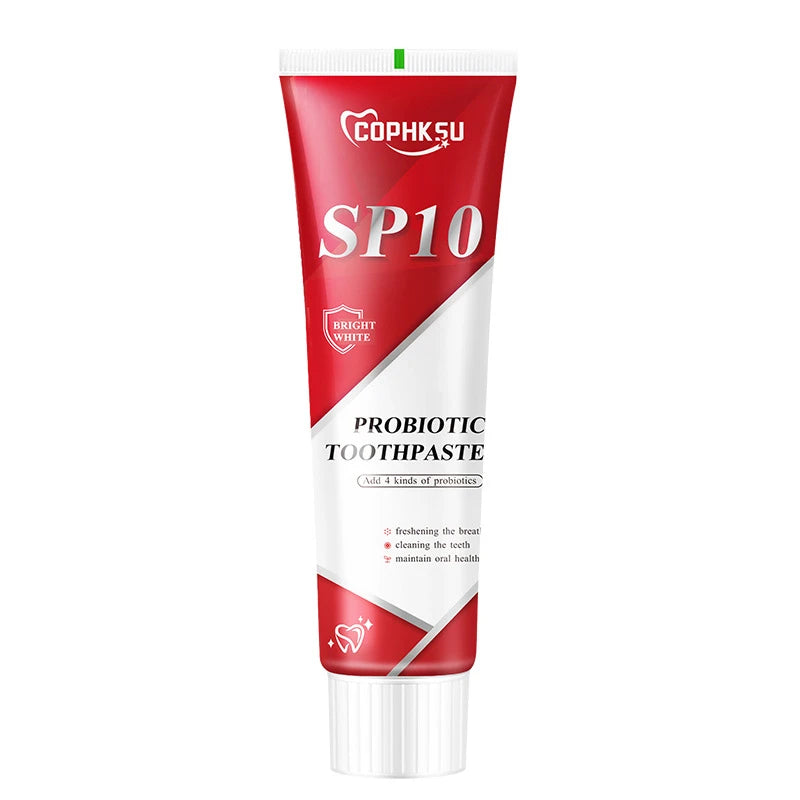 SP-10 Fresh Breath & Whitening Toothpaste – Removes Plaque, Yellow Stains & Supports Gum Health for Oral Care