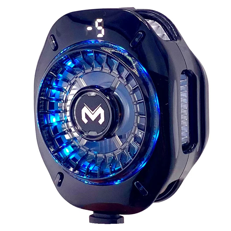 MEMO CX10 Semiconductor Phone Cooler – RGB Magnetic Clip-On Ice-Freezing Phone Cooling Fan for Gaming & Live Streaming Performance Boost
