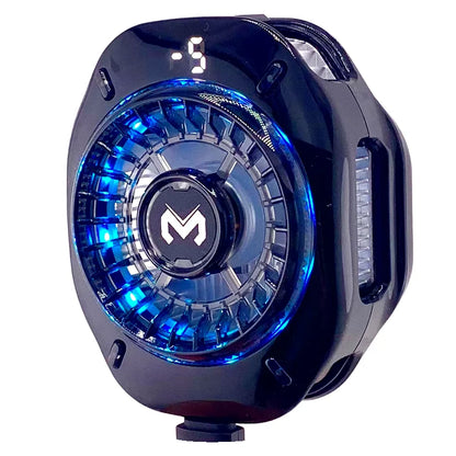 MEMO CX10 Semiconductor Phone Cooler – RGB Magnetic Clip-On Ice-Freezing Phone Cooling Fan for Gaming & Live Streaming Performance Boost