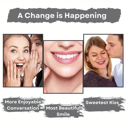 Bamboo Charcoal Teeth Whitening Powder - Natural Deep-Cleansing Powder for Fresh Breath & Daily Oral Care