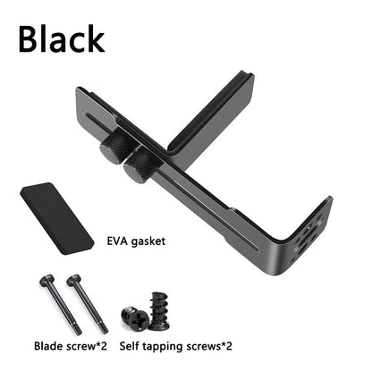 Adjustable GPU Support Bracket - Metal Graphics Card Holder with Fan Support Mount for PC Chassis