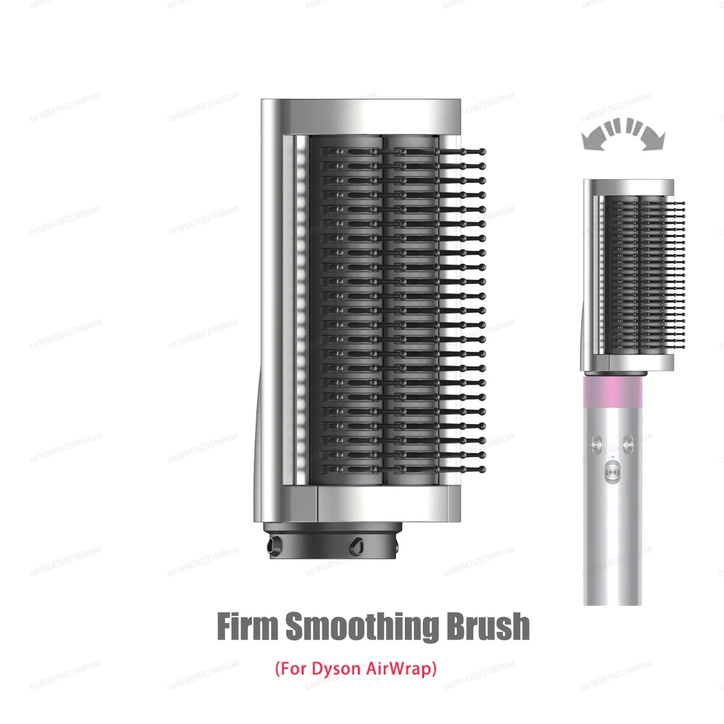 Dyson Airwrap HS01/HS05 Hair Styling Nozzle Brush – 30/40mm Anti-Hair Auto-Curling 360° Rotating Attachment for Dyson Hair Dryer
