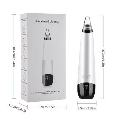 3-Mode Blackhead Remover Vacuum – Facial Pore Cleaner & Dead Skin Removal Beauty Tool