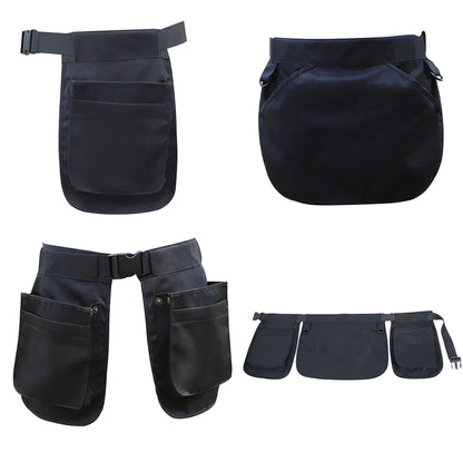 Portable Adjustable Waist Tool Pouch Bag - Multi-function Belt Bag for Electricians, Carpenters, Gardening, Plumbing, Woodwork