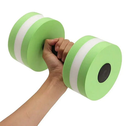Multicolor EVA Water Dumbbells – Floating Pool Exercise Aquatic Fitness & Aerobic Training Equipment