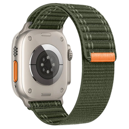 Nylon Strap for Apple Watch Band – Wave Pattern Bracelet for Ultra 2, iWatch Series 3-10, 38mm-49mm