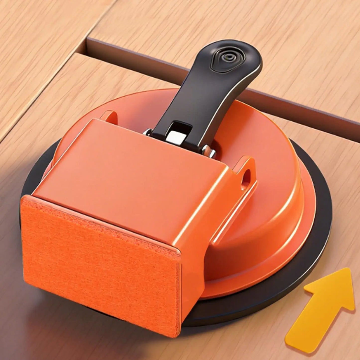 Floor Gap Repair Tool with Suction Cup - Professional Floor Seamless Joint Installation Tool for Wood, Laminate & Vinyl Flooring