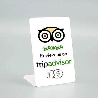 Instagram NFC Stand Display – Social Media APP Review Card for Google, Facebook & WhatsApp