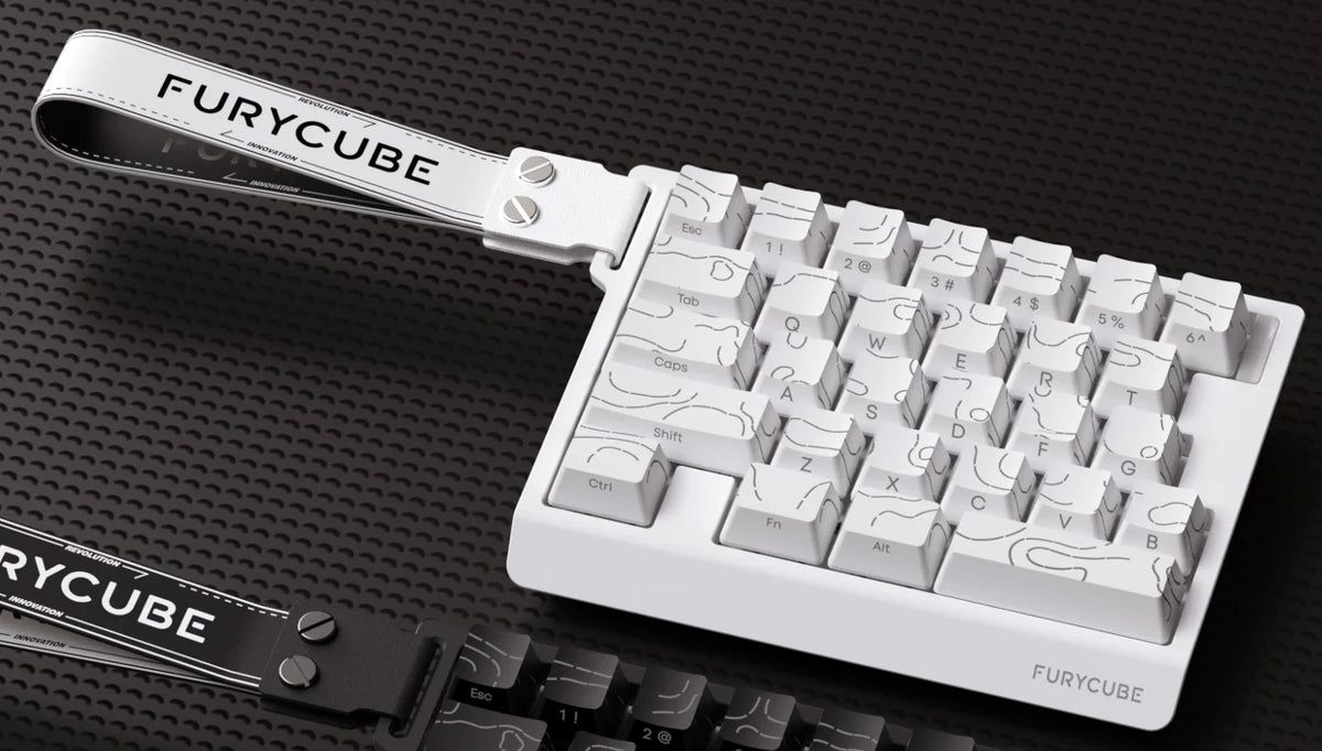 FURYCUBE M30HE Mechanical Gaming Keyboard - Magnetic Switch, 8K Polling, 0.1ms Rapid Trigger, RGB & Hot-Swap Design