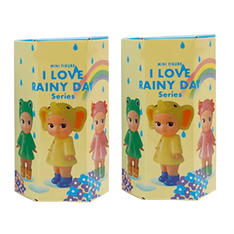 I Love Rainy Day Blind Box Doll – Trendy Handmade Desktop Ornament & Creative Gift