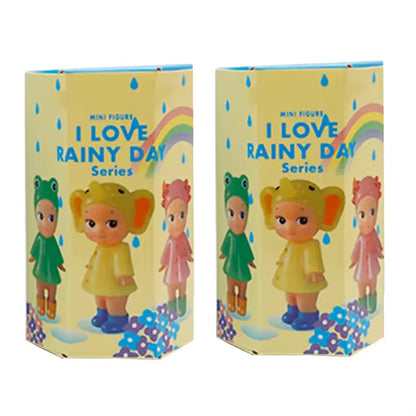 I Love Rainy Day Blind Box Doll – Trendy Handmade Desktop Ornament & Creative Gift
