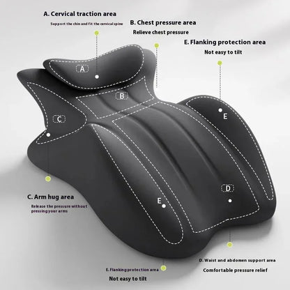 Multifunctional Bedside Reading & Lying Pillow — Prone Cushion for Sleeping, Phone Use, and Relaxation