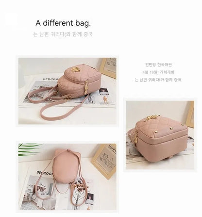 Rilibegan Women's Fashion Mini Backpack – Stylish Casual Handbag, Trendy Phone Pack for Women