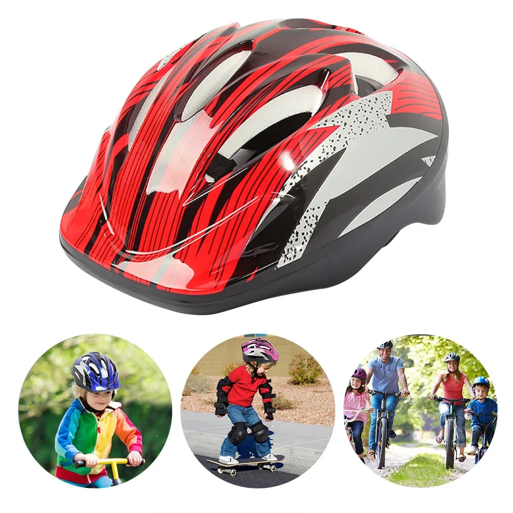 Children's Bicycle Helmet – Safety Protective Helmet for Kids, Scooter, Skateboard & Roller Skating, Cycling Accessories