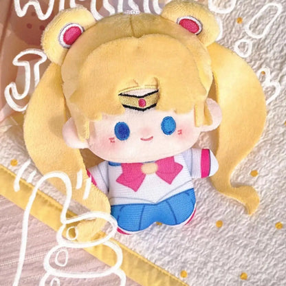 Kawaii Sailor Moon Plush Doll - Cute Anime Heart Bag Pendant, Soft Stuffed Toy & Birthday Gift