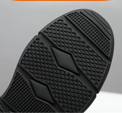 Fashion Safety Shoes for Men – Steel Toe Work Boots, Indestructible Puncture-Proof Protective Footwear