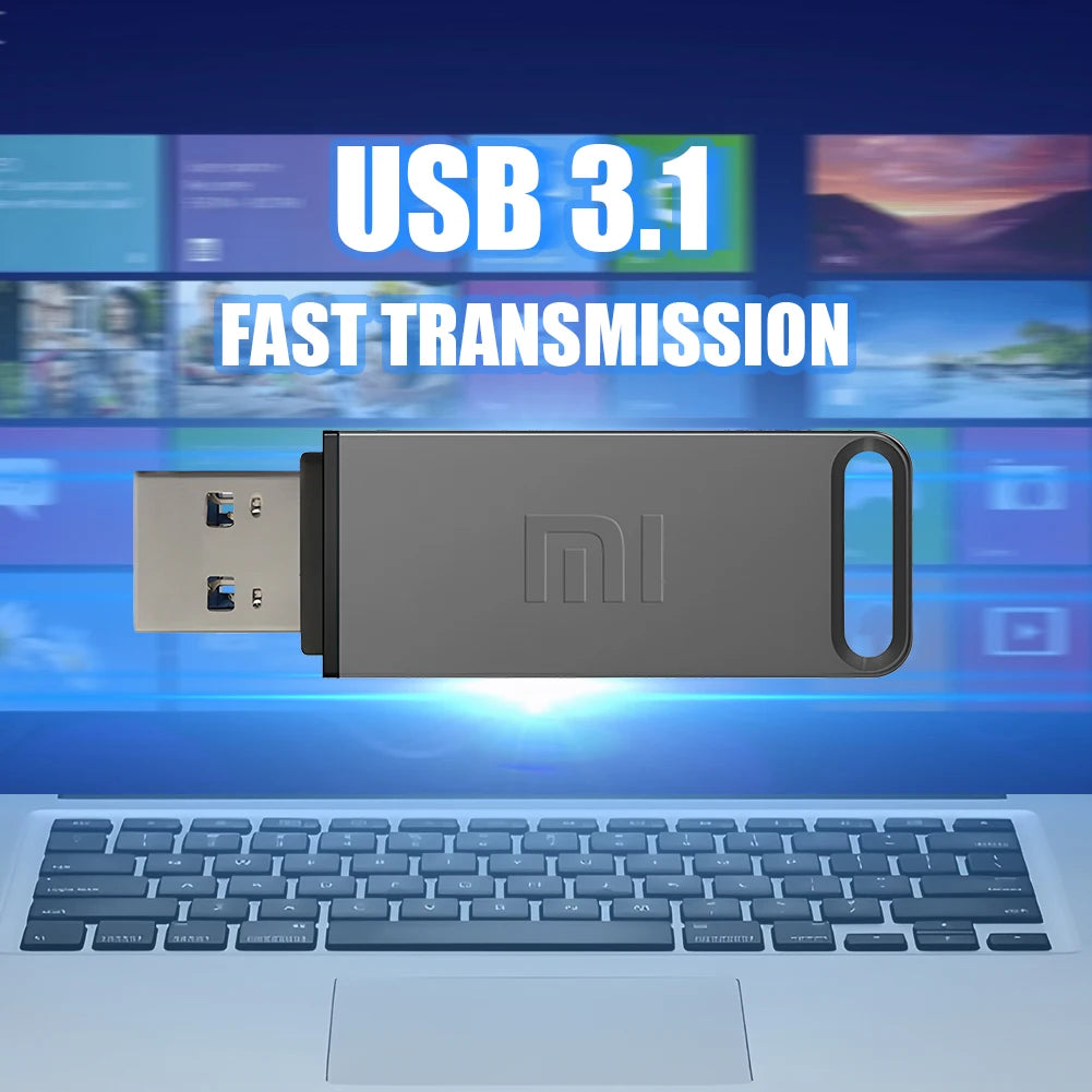 Original Xiaomi 2TB USB 3.0 Pen Drive – High-Speed Metal Flash Storage, Waterproof