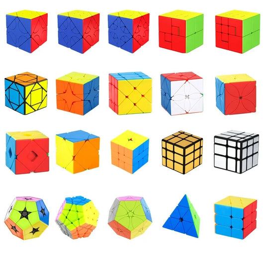 Meilong Alien Magic Cube Series — 2x2 to 9x9 Professional Cubo Magico Puzzle Toy for Kids, Children’s Gift