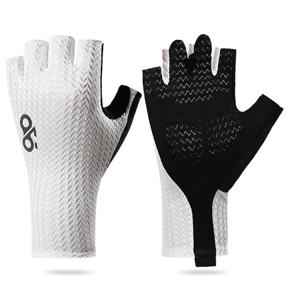 GTUBIKE Summer Half Finger Cycling Gloves – Ultralight, Breathable, Anti-Slip with Silicone Pads